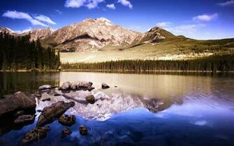 Reflective Mountains Wallpaper All