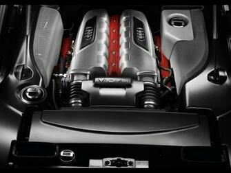 Audi R8 Gt Engine Wallpaper Stock