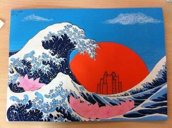 Hokusai Wallpaper Paraphrase By Sireynia