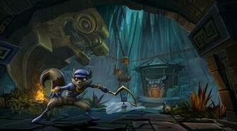 Sly Cooper Thieves In Time Video Game Wallpaper Of