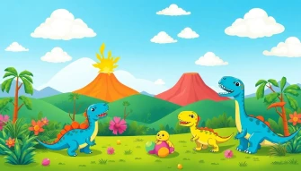 Kids Dinosaur Wallpaper