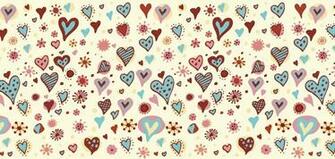 Cuori Valentines Vacanza Trama Vettoriale Grafica File