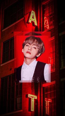 Red Aesthetic Bts Computer Wallpaper On