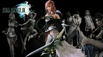 Final Fantasy Xiii Wallpaper By Lordamrasnenharma