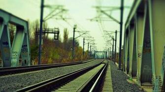 HD Hipster Railroad Wallpaper