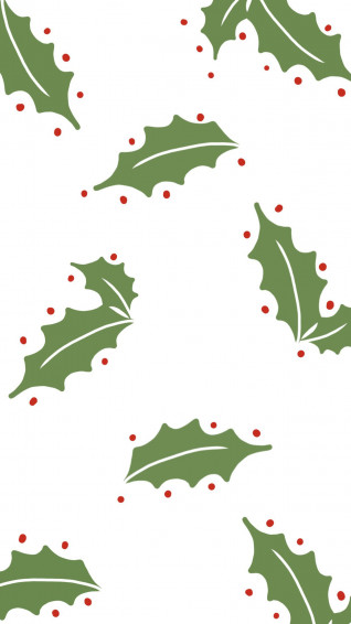 iPhone Wallpaper Quote Holly Jolly Christmas
