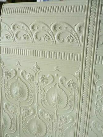 Lincrusta Wallcovering Dado Panel Edwardian Rd1950