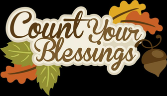 Count Your Blessings Svg Scrapbook Title Thanksgiving Cut Files