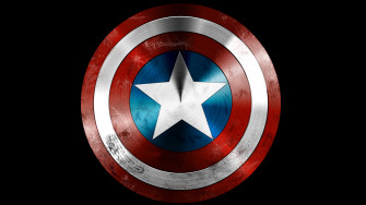 Captain America Shield Background Wallpaper