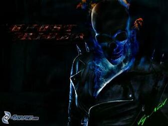 Blue Ghost Rider Wallpaper