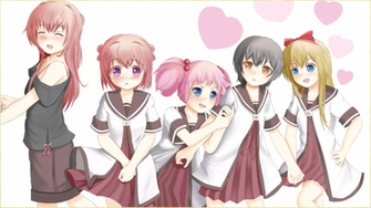 Anime Yuru Yuri Wallpaper Screenshot