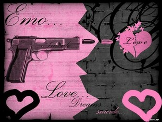 Home Emo Hearts Wallpaper Broken Heart
