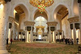 HD Wallpaper Abu Dhabi Mosque Building Orient Arch History