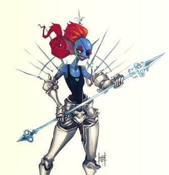 Undyne By Xluxifer