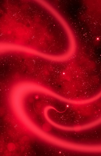 Red Space Wallpaper