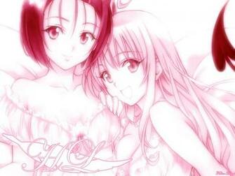 To Love Ru Haruna Sairenji Lala Satalin Deviluke Wallpaper
