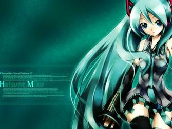 Miku Hatsune Vocaloid Wallpaper Vocaloids