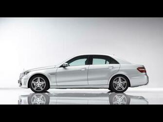 E63 Amg Reflection Wallpaper Stock Photos