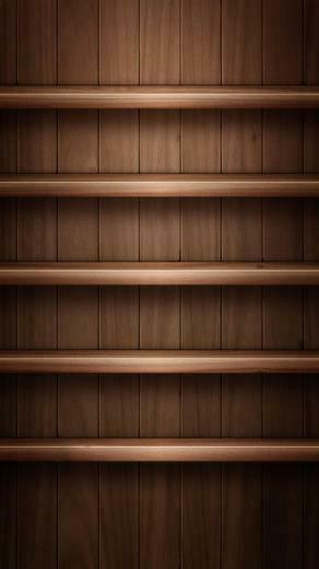 X Shelf Wallpaper Top