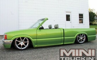 Mini Truckin Desktop Wallpaper May Mazda B2200 Side Photo