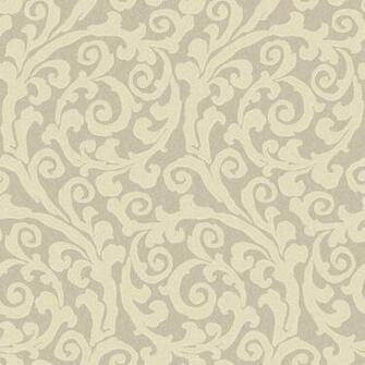 Silver Leaf Wallpaper Bellacor Poster