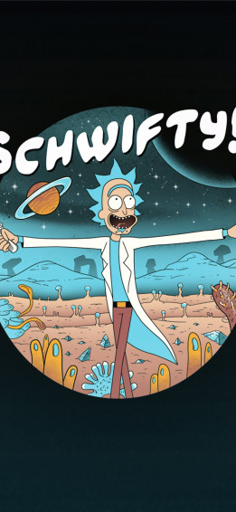 Schwifty Rick Sanchez 4k Phone HD Image Ba iPhone