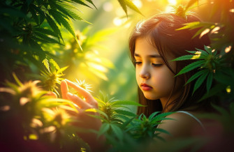 Girl Weed Wallpaper