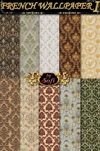 French Wallpaper Patterns By Sofi01