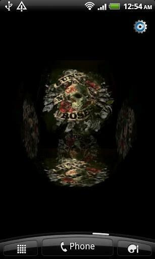 With An Amazing Favorite Guns N Roses 3d Photo Cube Live Wallpaper