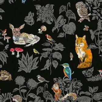 Foret Noire Wallpaper By Nathalie Lete Pin Me