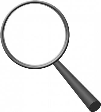 Magnifying Glass Isolated Wallpaper