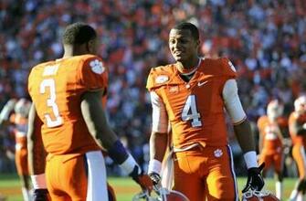 Clemson Football S Star Quarterback Deshaun Watson Lands In The