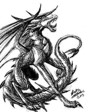 Black And White Dragon Pictures Wallpaper HD Wide