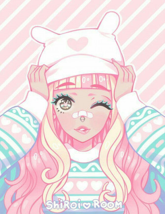 Cute Background Pink Anime Aesthetic Wallpaper