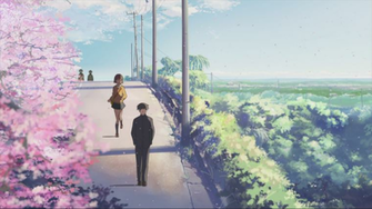 Makoto Shinkai Wallpaper Centimeters