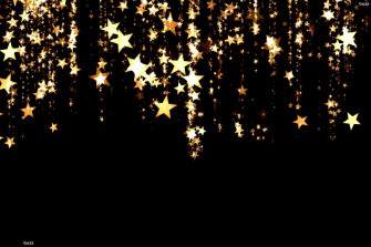 Gold Stars Wallpaper On