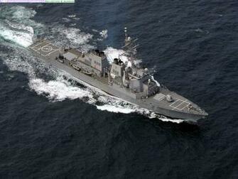 Us Navy Arleigh Burke Class Guided Missile Destroyer Wallpaper