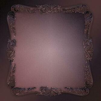 Framed Plum Background Flourish Border Frame Backing