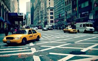 New York Street Wallpaper