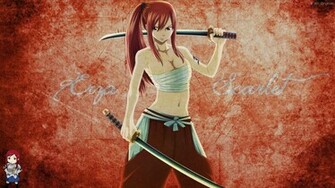 Erza Scarlet Hq Wallpaper High Quality