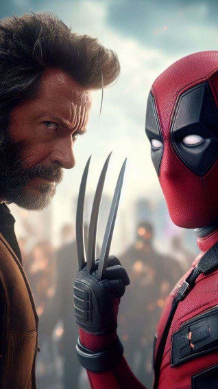 Deadpool Claws iPhone Wallpaper