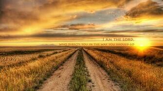 You In The Way Should Go Road Sun Christian Wallpaper HD