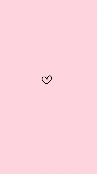 Cute Pink Aesthetic Heart Wallpaper