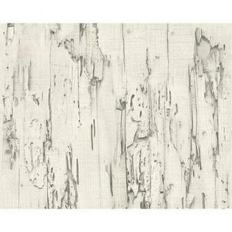 Distressed Beech Wood Bark Faux Effect Embossed Wallpaper