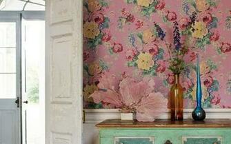 Wallpaper From The Wild Flora Collection Per 10m Roll Anna