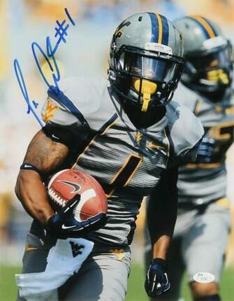 Tavon Austin Signed West Virginia Photo Sprint Football
