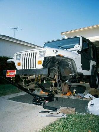 Lifted Jeep Cherokee Credited