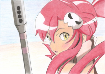 Tengen Toppa Gurren Lagann Yoko Wallpaper Hivewallpaper