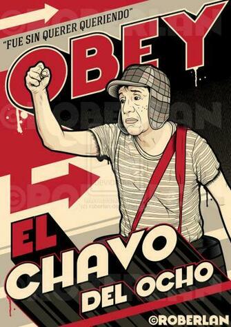 Obey Wallpaper Chavo By Roberlan