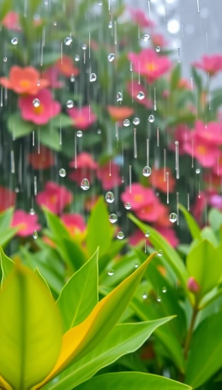 Rain 4k Phone Wallpaper